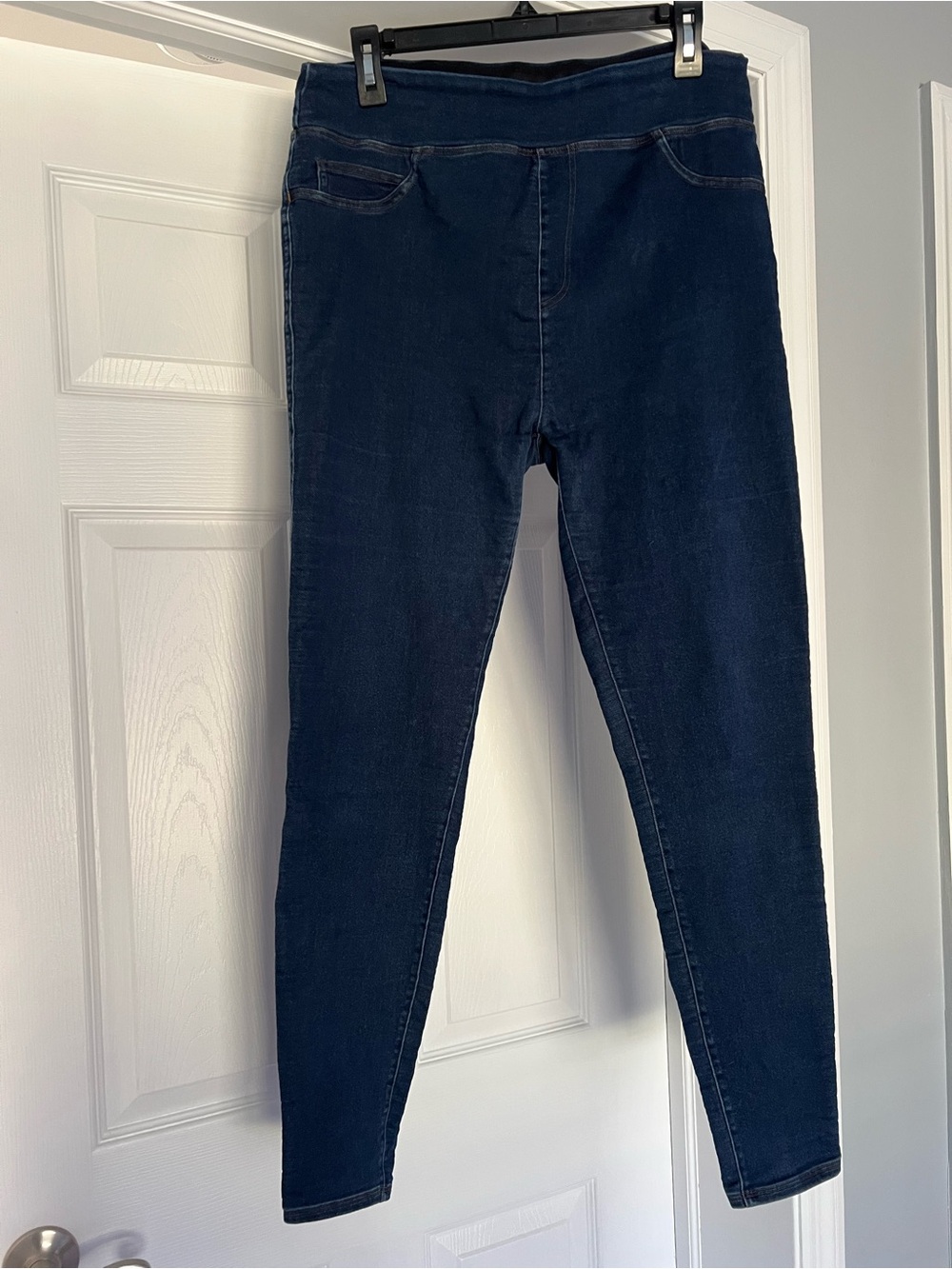 Spanx Assets Dark Blue Women's Stretch Skinny Jeans